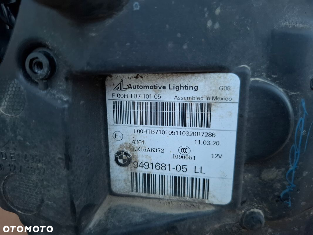 LAMPA PRZEDNIA BMW X3 X4 G01 G02 ADAPTIVE LED ORYGINAŁ - 10