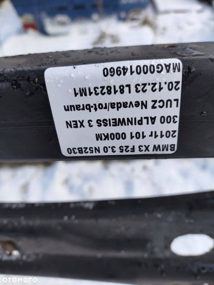 BMW X3 F25 X4 F26 BELKA ZAWIESZENIA SANKI SILNIKA WÓZEK 6787915 - 10