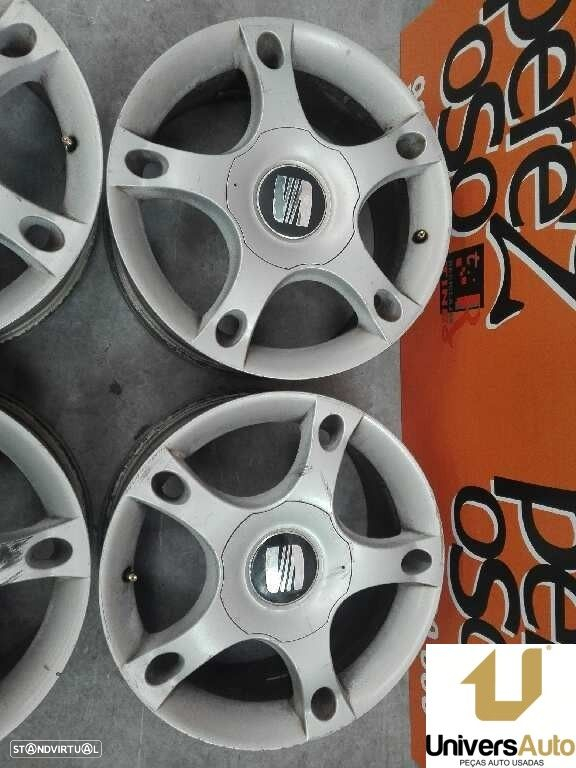 JOGO JANTES ALUMINIO 16 SEAT LEON 2004 - - 8