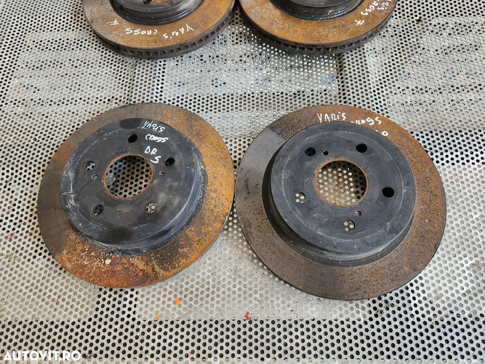 Set 4 Discuri Frana Toyota Yaris Cross Yaris 4 1.5 Benzina Hybrid An 2020-2021-2022-2023-2024 Fara - 4