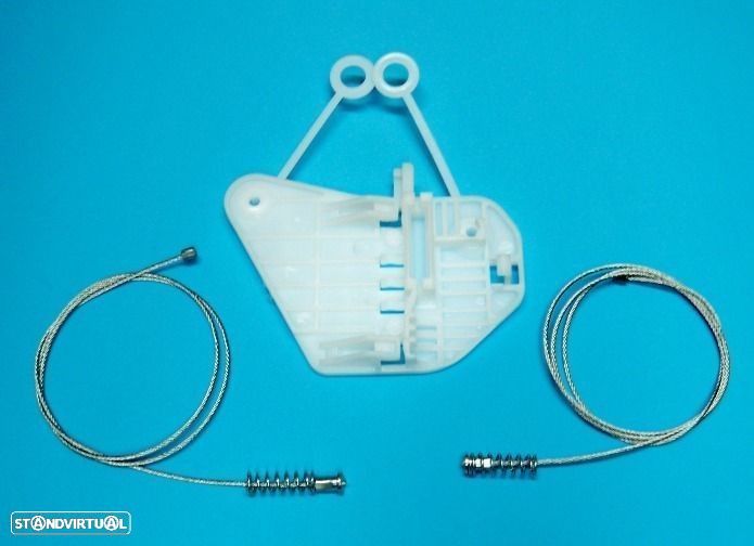 kit reparação elevador vidros smart fortwo city coupe ou cabrio - 1