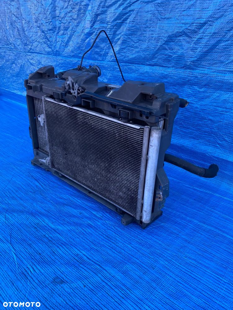 CHŁODNICE KOMPLET PAS PRZEDNI CHŁODNICA WENTYLATOR CITROEN C5 III 1.6THP PEUGEOT  AUTOMAT - 4