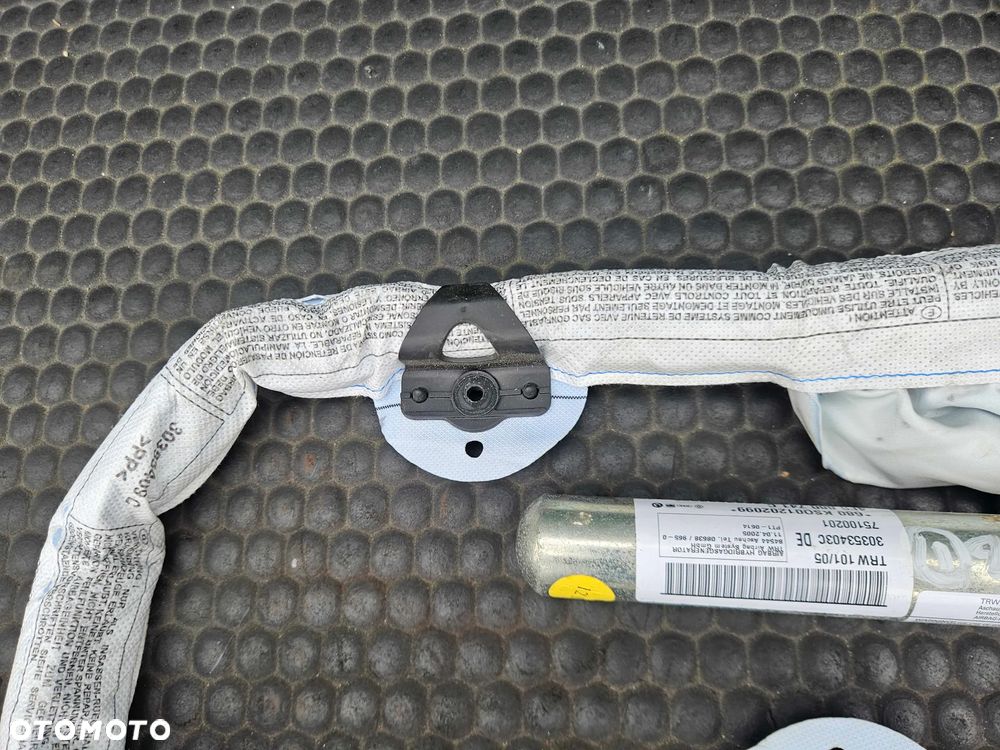 Kurtyna Boczna Kurtyny 4F5880741C 4F5880742C Poduszka Powietrzna Air Bag Lewa Prawa Komplet Audi A6 C6 Sedan. - 11