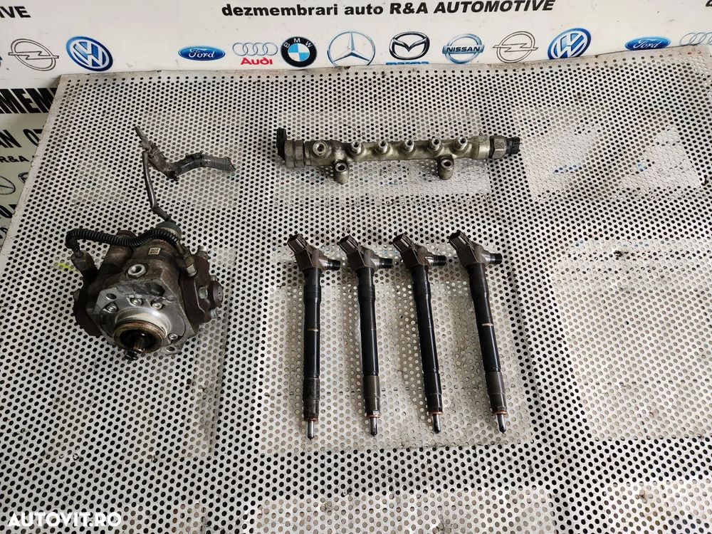 Kit Injectie Injectoare Pompa Rampa Mazda CX5 CX-5 2.2 Diesel Skyactive Cod SH01-13H50 Cod SH01-13- - 4