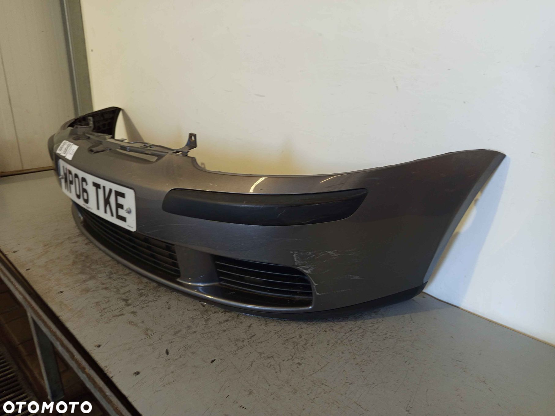 + ZDERZAK PRZÓD PRZEDNI DO VOLKSWAGEN GOLF 5 V LA7T SZARY HB - 3