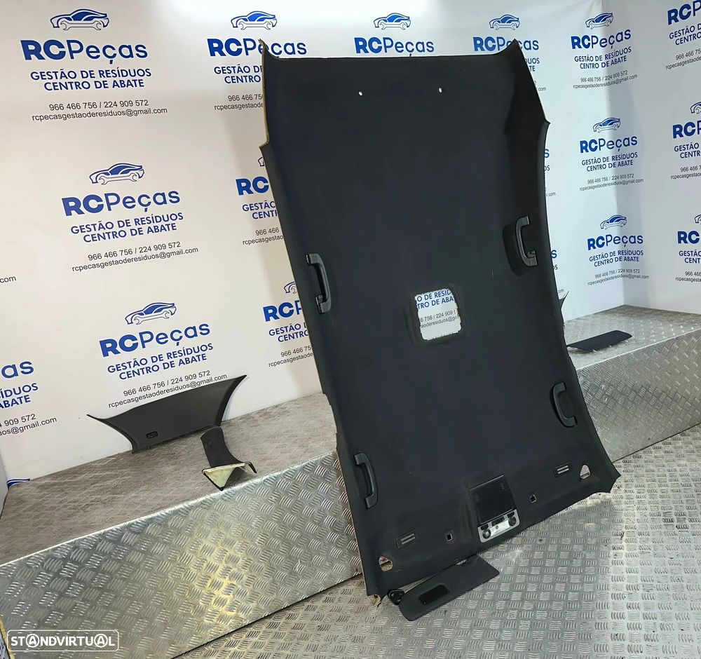 .Conjunto Interior Tecto Cúpula Preto Original BMW Serie 1 E87 5 Portas Pack M 2004 - 2013 - 4