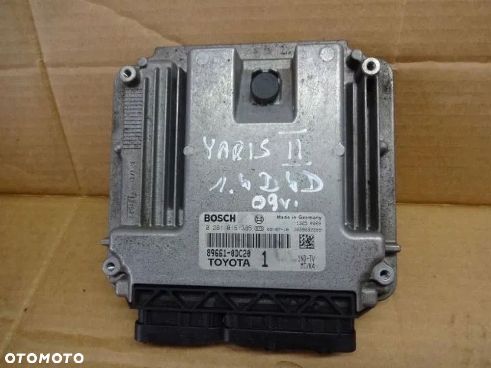 TOYOTA YARIS II 1.4 D4D STEROWNIK SILNIKA - 1