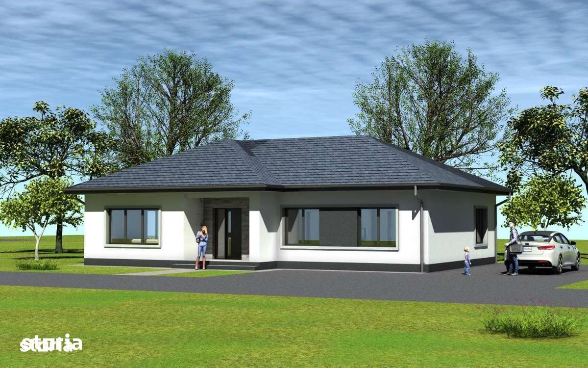 casa de vanzare pe parter tauti maghereus strada 9 - Imagine principală: 3/9