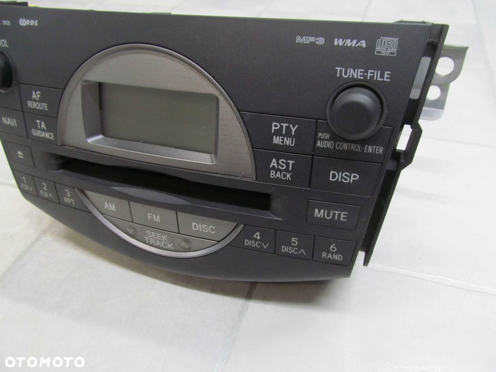TOYOTA RAV4 RADIO RADIOODTWARZACZ CD MP3 86120-42140 05-12 - 3