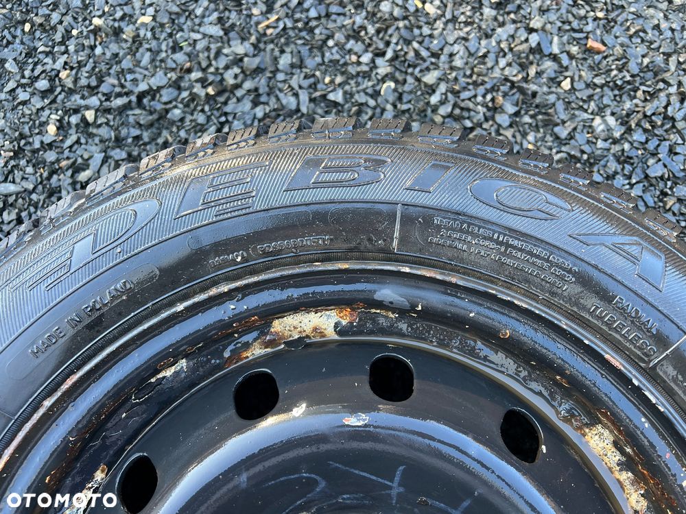 KOŁO R14 4X100 FIAT PUNTO II 175/65R14 ZIMOWE OPONA ZIMOWA DĘBICA FRIGO 2 - 3