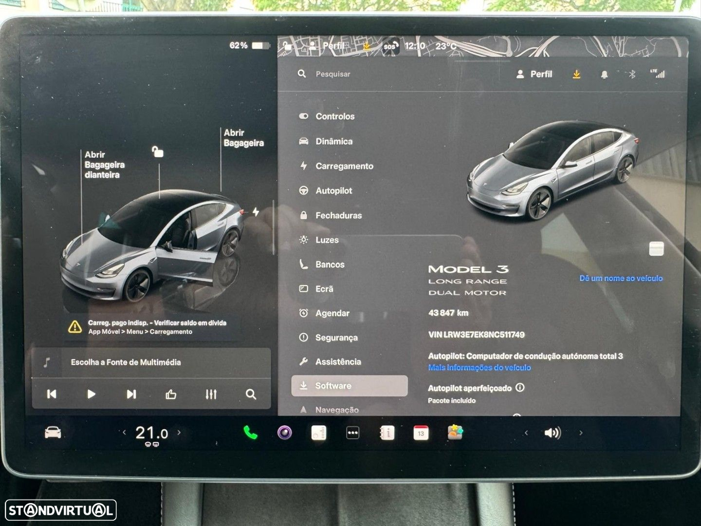 Tesla Model 3 Long Range Tração Integral - 10