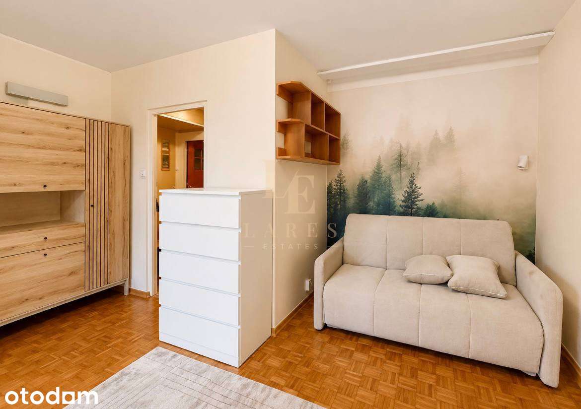 Kawalerka | Mokotów | Balkon | Osobna kuchnia