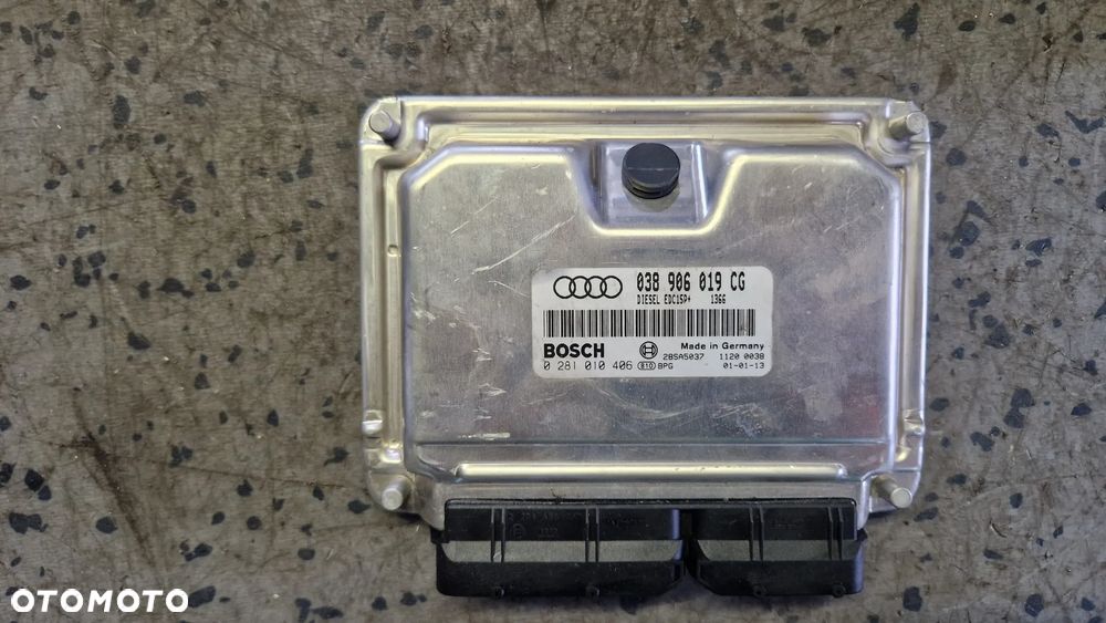 AUDI A4 B6 1.9 TDI STEROWNIK SILNIKA 0281010406 - 1