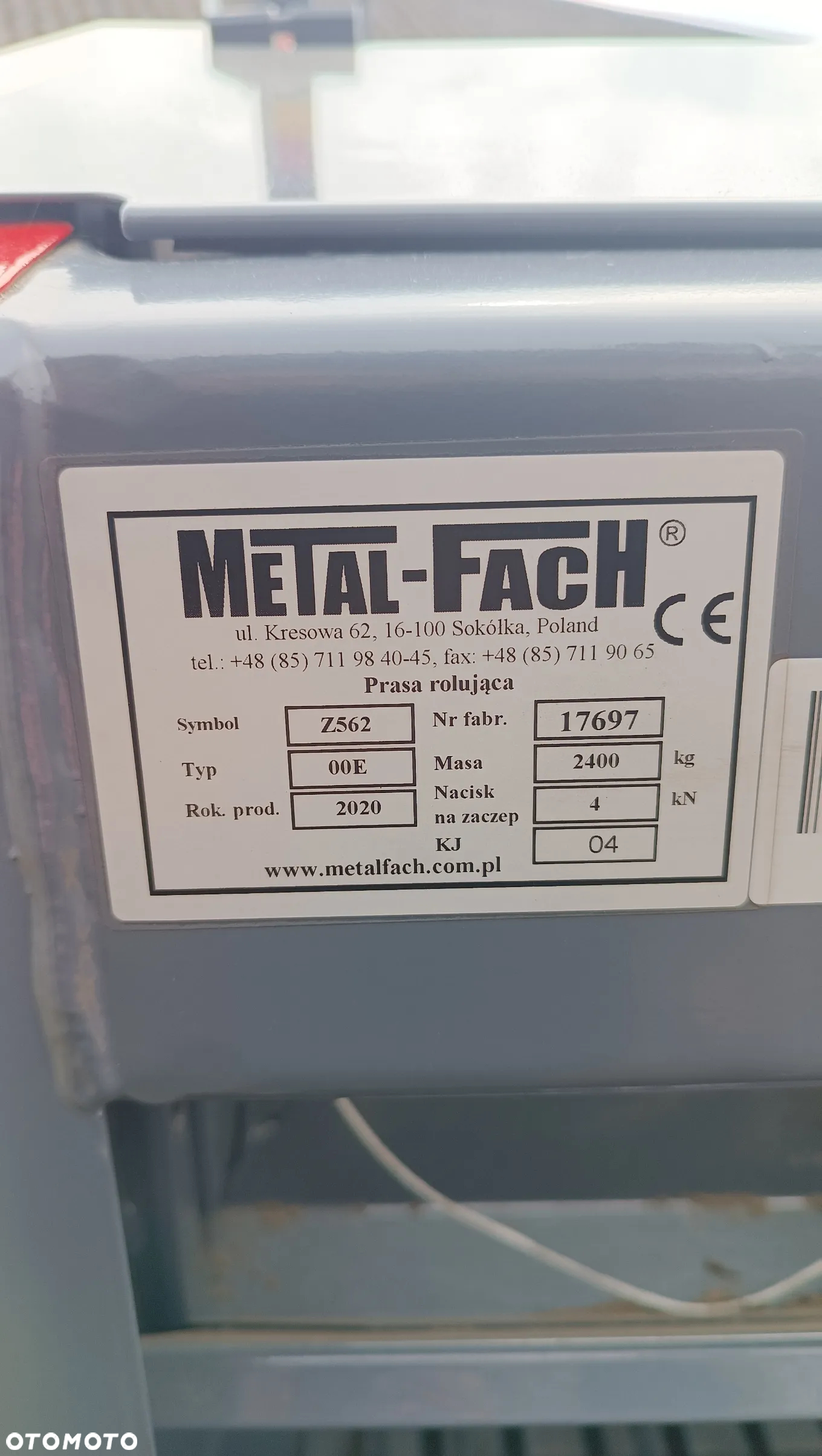 Metal Fach Z562 - 9