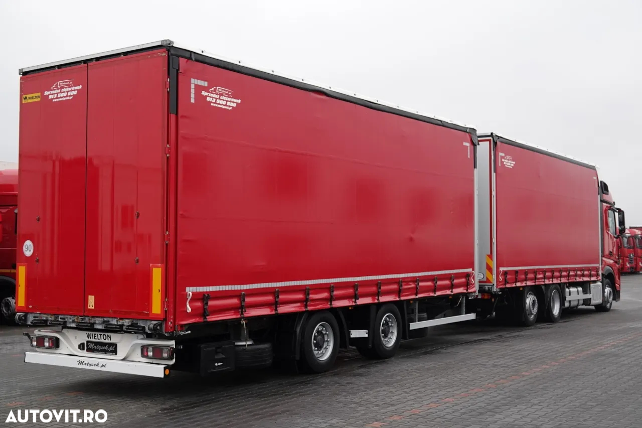 Mercedes-Benz ACTROS 2548 / TANDEM COMBINAT 120 M3 / TRANSIT / AER CONDIȚIONAT PARCARE / SPAȚIU MARE / DUPĂ CONTRACT DE SERVICE GOLD / - 7