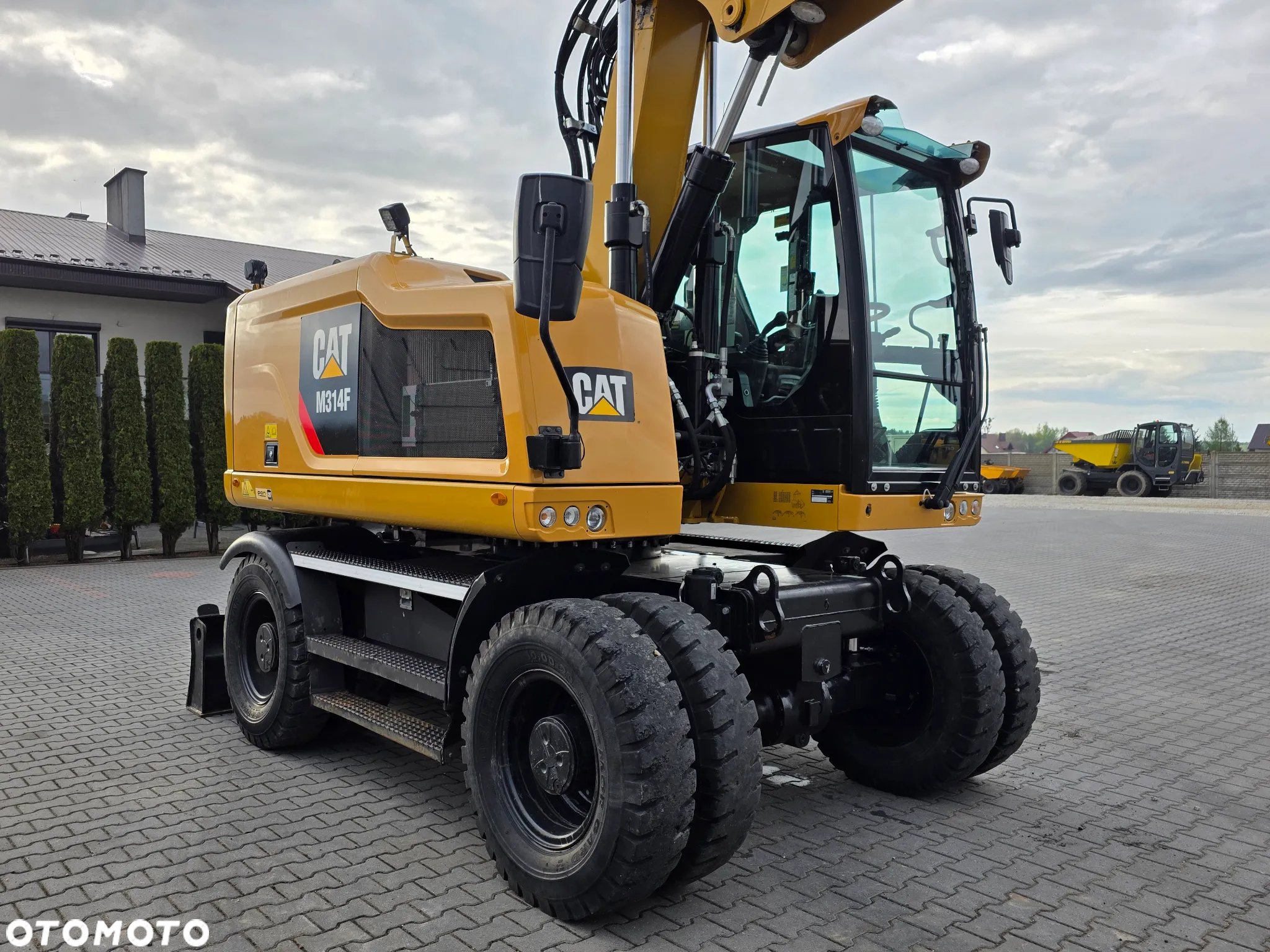 Caterpillar M314F, 2016 ROK, GŁOWICA ROTOTILT, 4400 MTH - 9
