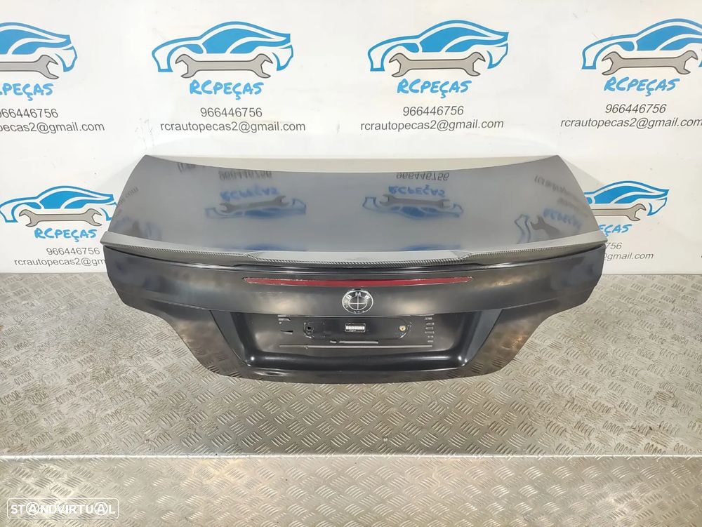PORTA TAMPA MALA BMW SERIE 1 E82 COUPÉ  FECHO PUXADOR LUZ 3°STOP AILERON ALERON SPOILER LIP LOOK M4 ORIGINAL - 3