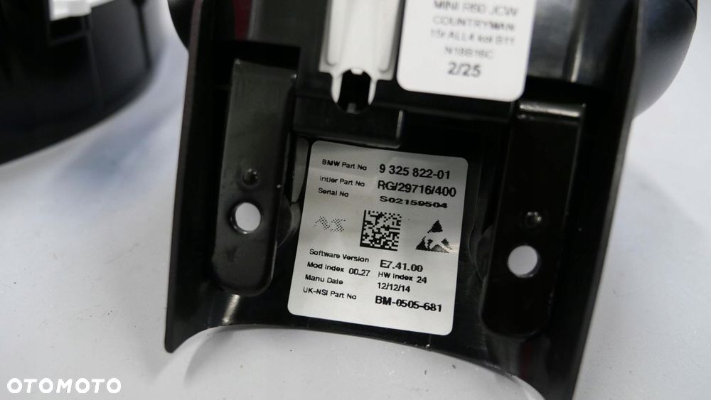 mini cooper r55 r56 r60 s jcw zegary licznik obrotomierz europa 9325803 km - 10