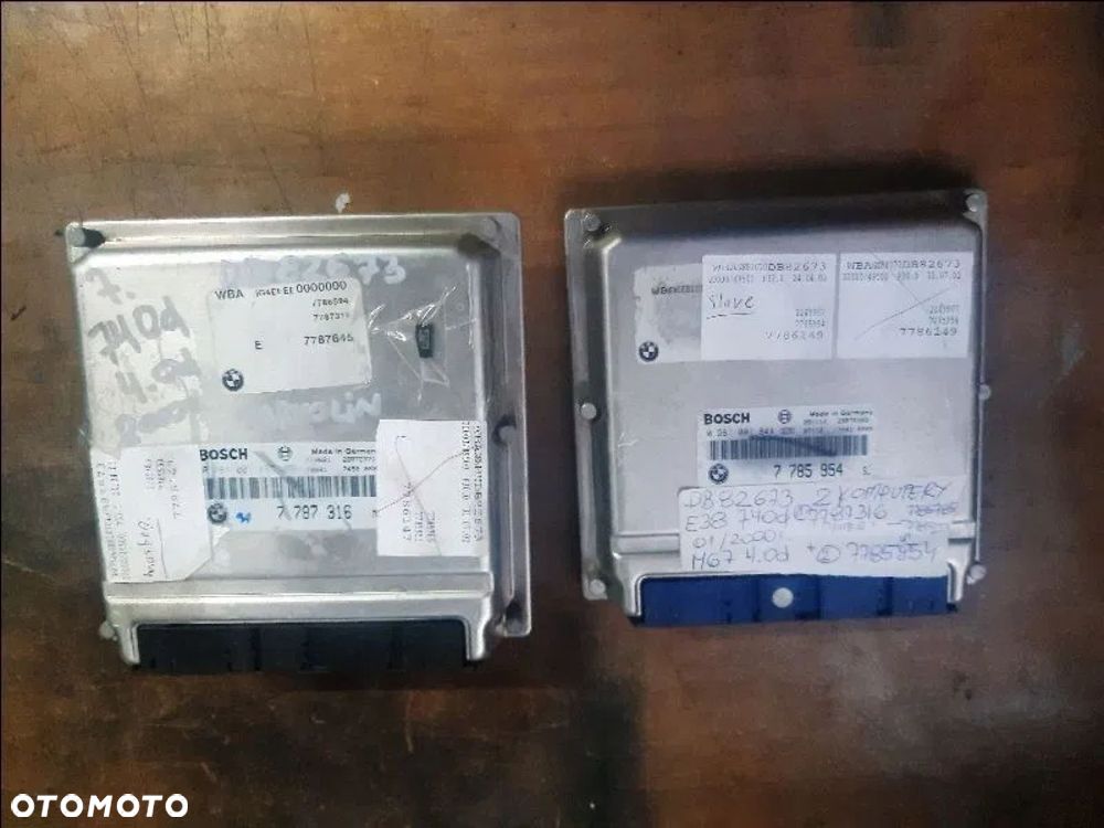 BMW E38 740d 4.0d BiTur KOMPUTER SILNIKA sterownik - 1