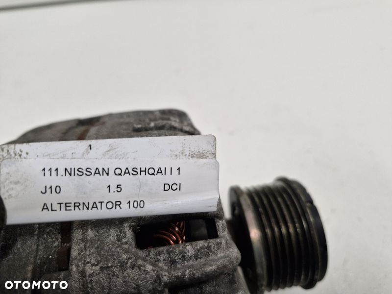 NISSAN QASHQAI 1 I J10 1.5 DCI ALTERNATOR 23100JD10A - 9