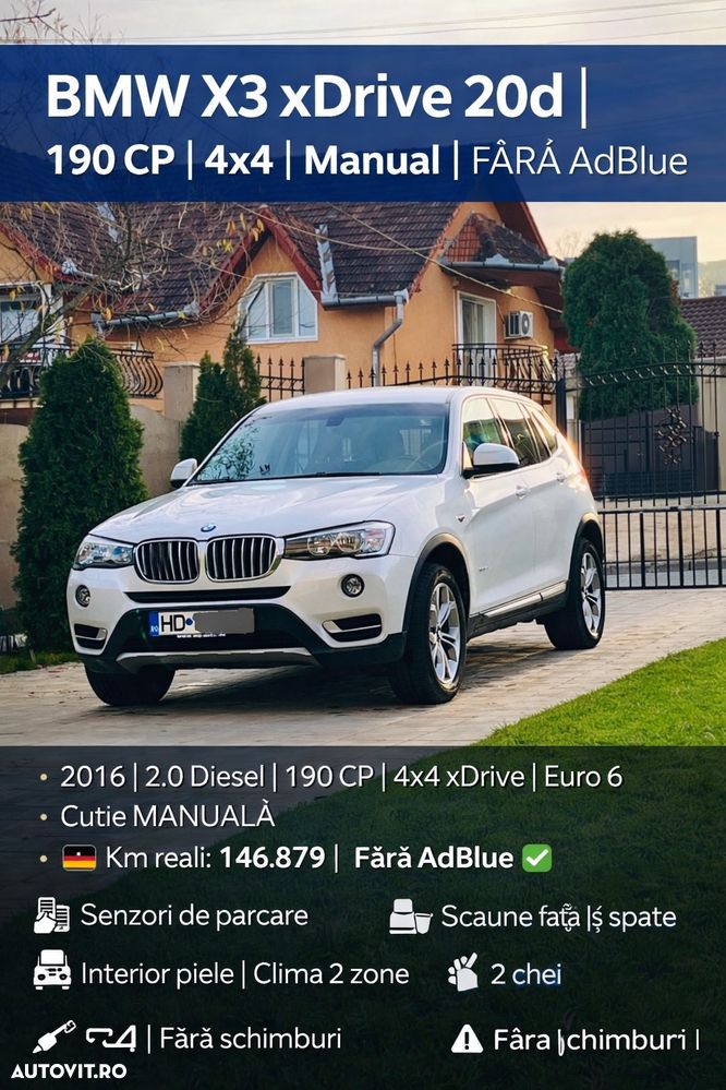 BMW X3 xDrive20d - 12