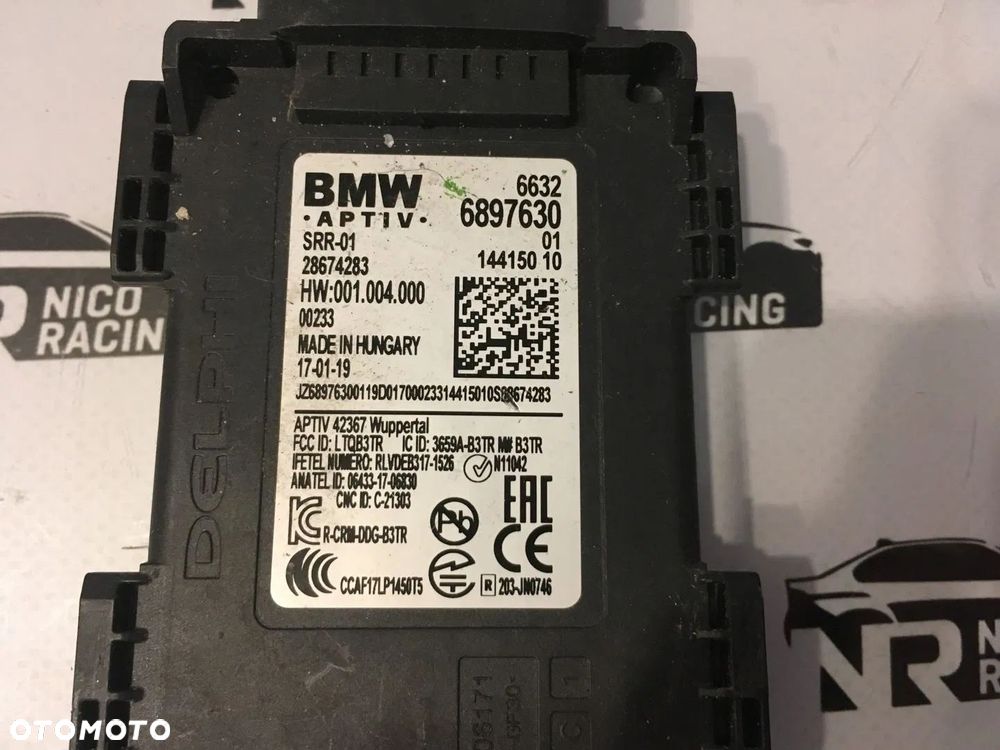 ASYSTENT ZMIANY PASA RADAR BMW F98 X4 6897630 - 3