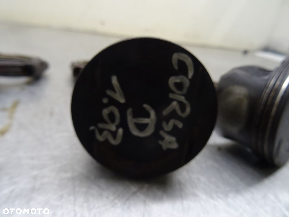 OPEL CORSA D 1.0 06-10 A10XEP TŁOK KORBOWÓD TŁOKI - 4