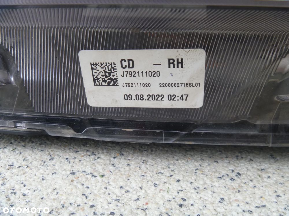 KIA CEED III LIFT 2022 REFLEKTOR LAMPA FULL LED PRAWA LEWA ORYGINAŁ 92102J7500 - 5