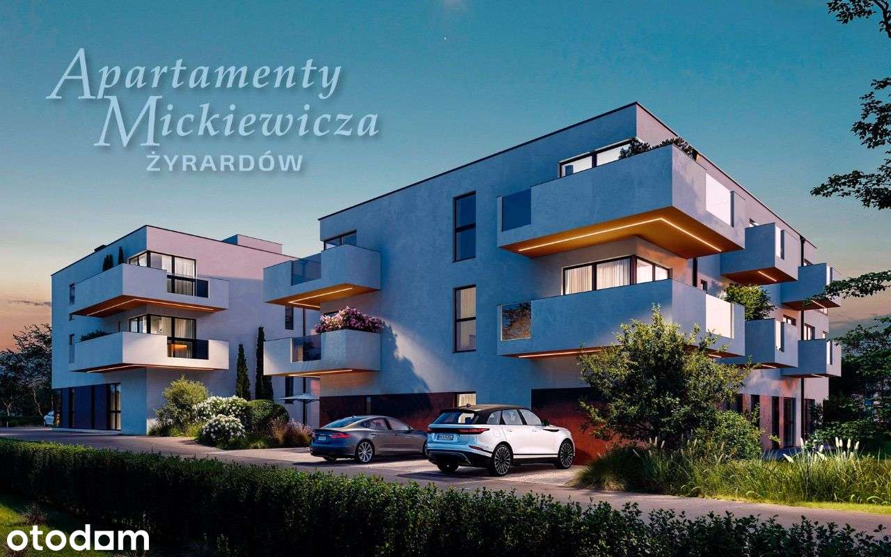 Nowoczesny apartament z 10 m2 balkonem - jezioro!