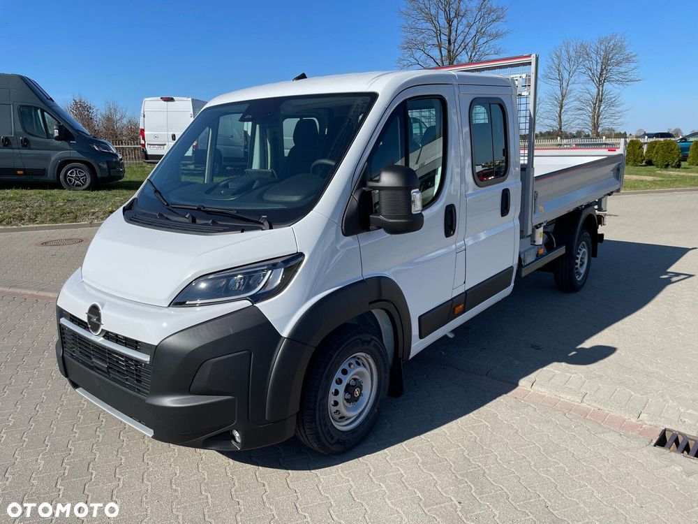 Opel movano Movano Wywrotka 3-stronna z Podwójną Kabiną L3 2.2 H3-POWER 140KM MT6 Euro 6E DMC 3.5t Heavy Rozstaw osi 4035mm - 1