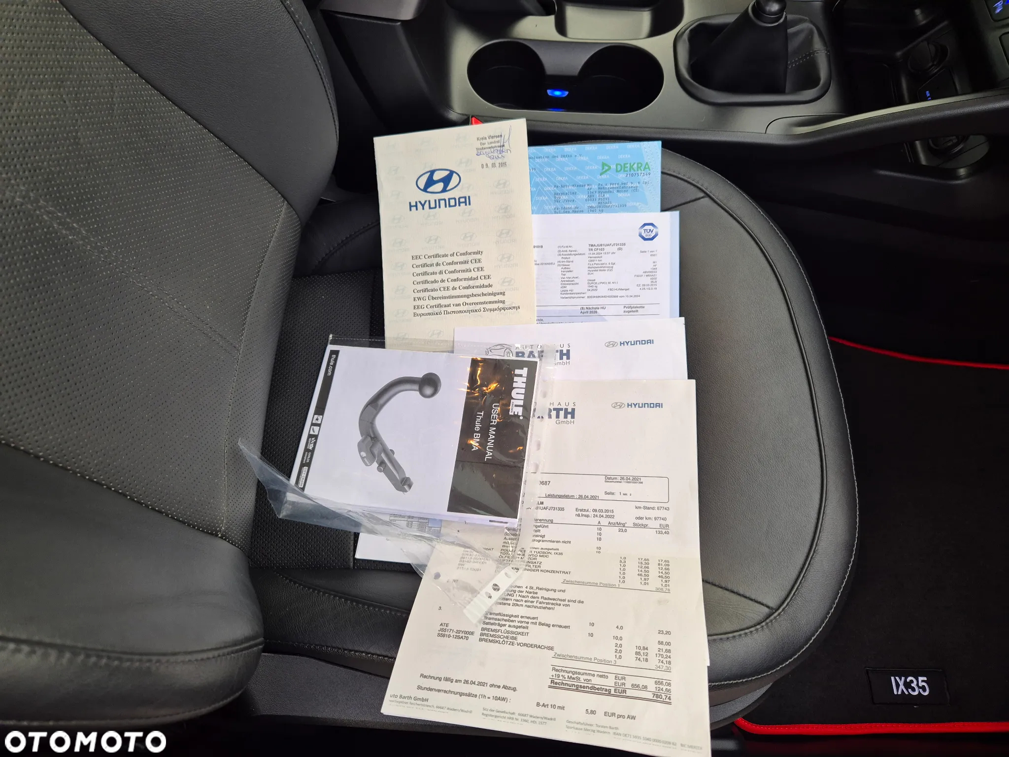 Hyundai ix35 1.7 CRDi 2WD blue Finale Gold - 6
