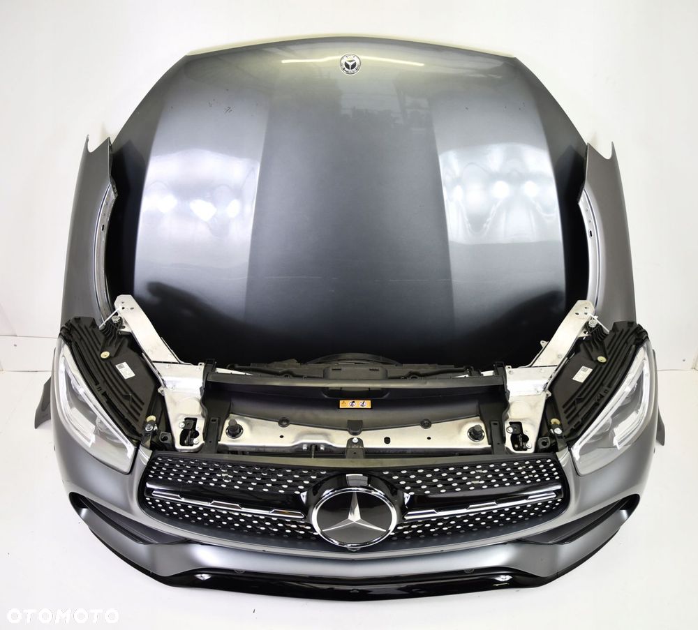 MERCEDES GLC W253 AMG PRZÓD MASKA BŁOTNIKI LAMPY PAS PRZEDNI - 6