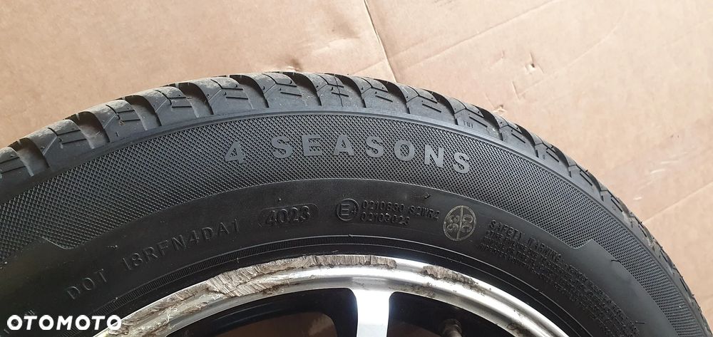 Alufelgi z oponami alusy felgi aluminiowe Dezent V DARK 5x112 ET38 6.5J 185/65 R15 Mercedes A-Klasa W169 - 12