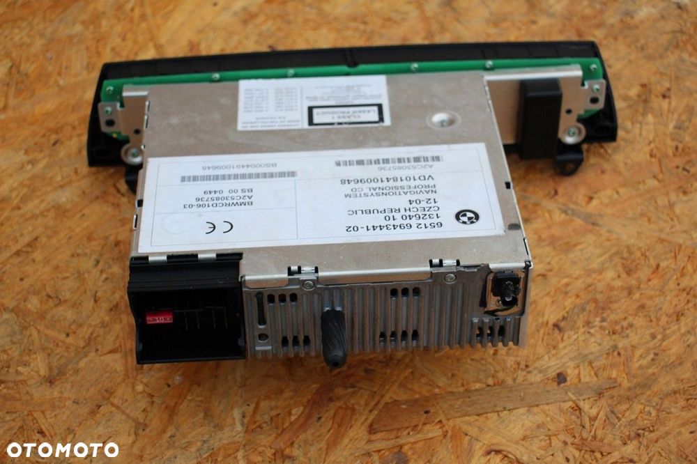 Radio NAWIGACJA BMW z4 e85 X3 E83 oryginalne 6943441 NAVI - 3