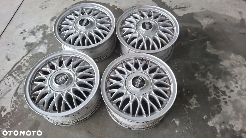 4szt Oryginalne Felgi Aluminiowe VW BBS 15" 4x100 ET45 6J OEM 1H0601025L Golf III Vento Montaż Wysyłka 10A - 1