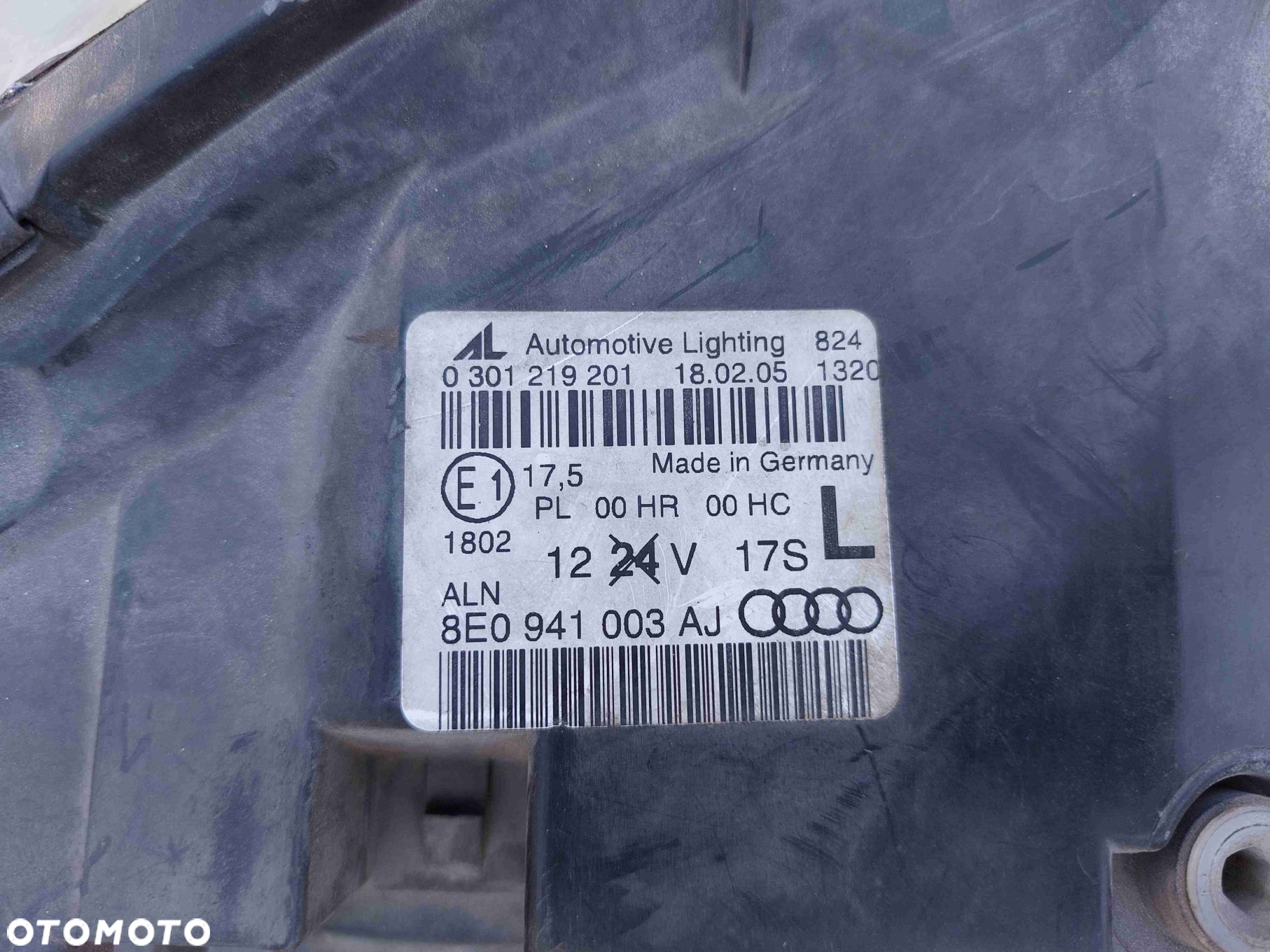 LAMPA LEWY + PRAWY PRZÓD AUDI A4 B7 EU EUROPA - 9
