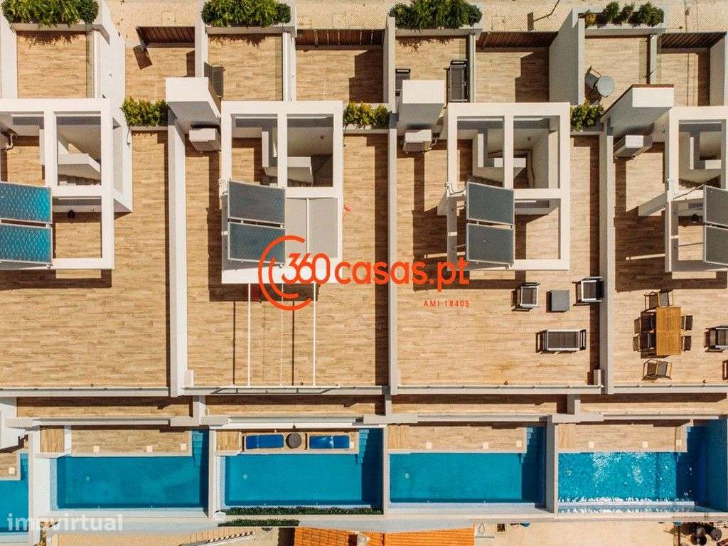 Moradia T3 nova com piscina e vista mar | Fuseta, Olhão - Grande imagem: 2/20