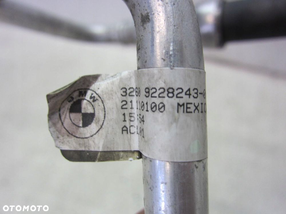 BMW X3 F25 N55 N52 3.0 PRZEWÓD KLIMATYZACJI 9228243 RURKA 64539228243 - 7