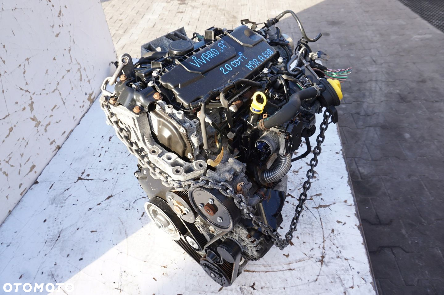 SILNIK M9R A630 OPEL VIVAROA 2.0 CDTI KOMPLETNY 104 TYS KM - 9