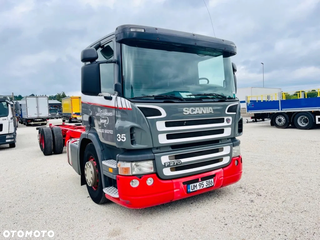 Scania Scania P R 270 6x2 oś skrętna podwieszana / podwozie / rama do zabudowy / - 4