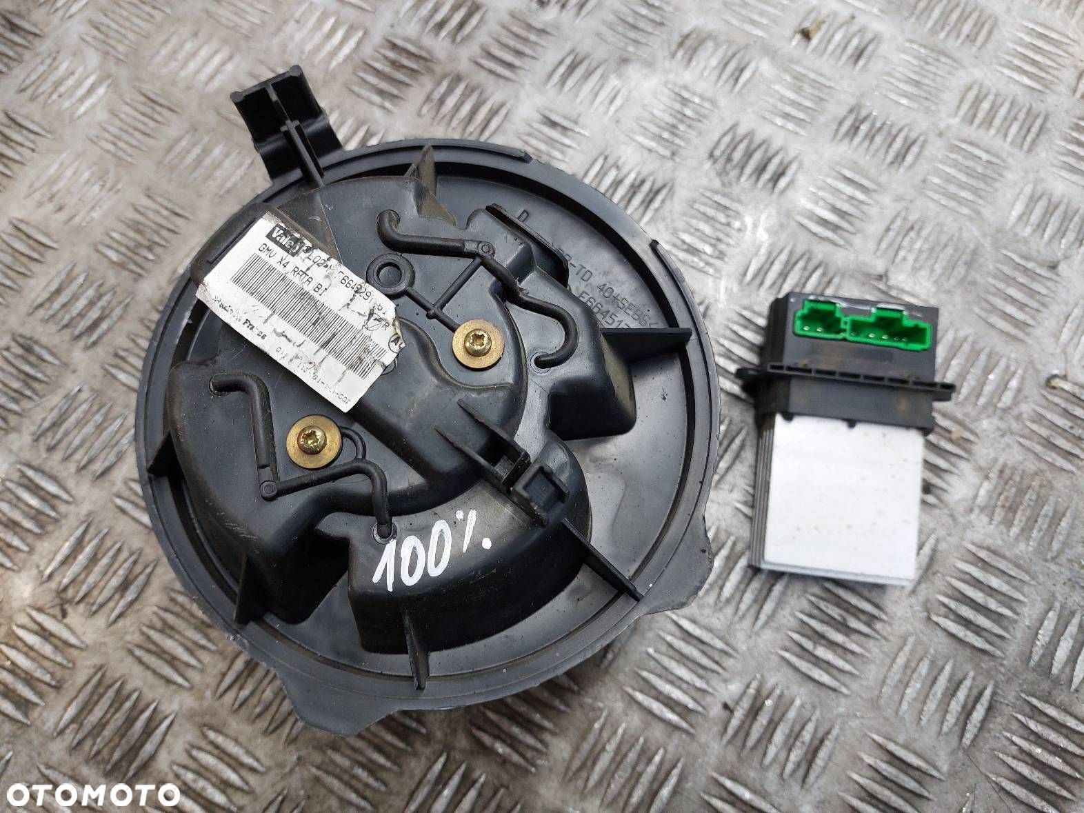 DMUCHAWA WENTYLATOR NAWIEWU + REZYSTOR CITROEN C5 I 73418412 - 1