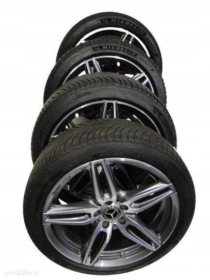 Mercedes E EQS W213 felgi alufelgi AMG koła 19 zima zimówki Michelin - 16