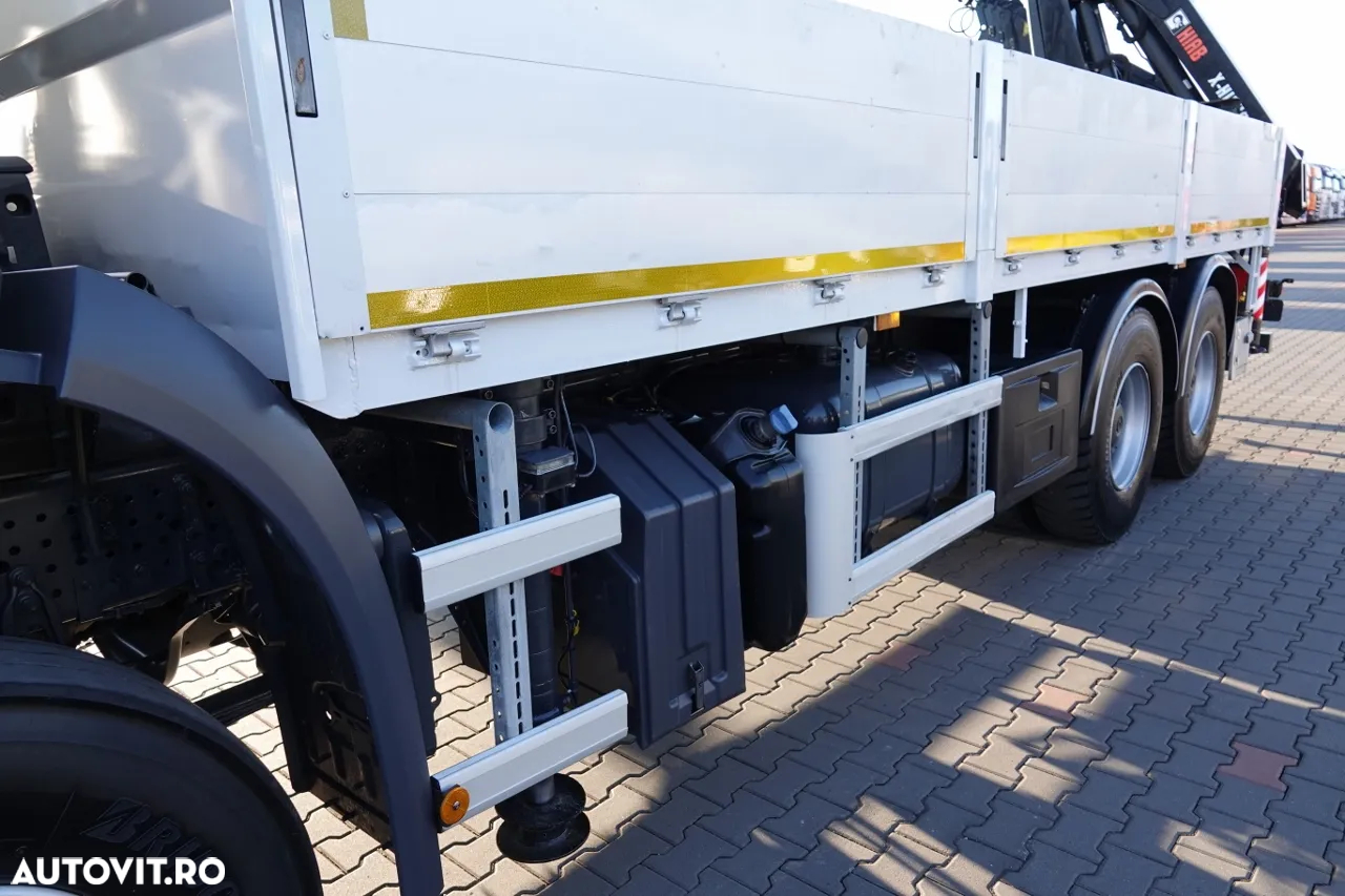 Mercedes-Benz AROCS 2633 / 6x4 / CUTIE - 6,5 M / HDS HIAB 188 b-3 inaltime: 11 M / EURO 6 / RADIO CONTROL / ROTATOR - 12