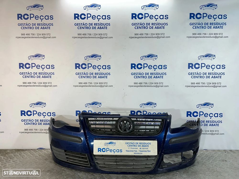 .Parachoques Frente Frontal Original VW Volkswagen Polo MK4 9N 9N2 9N3 Facelift 2005 - 2010 - 2