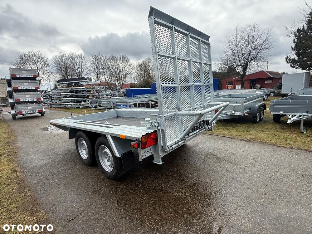 Inny Przyczepa do przewozu sprzętu budowlanego Fracht Karol 300x150 DMC 2700kg walec koparka - 4