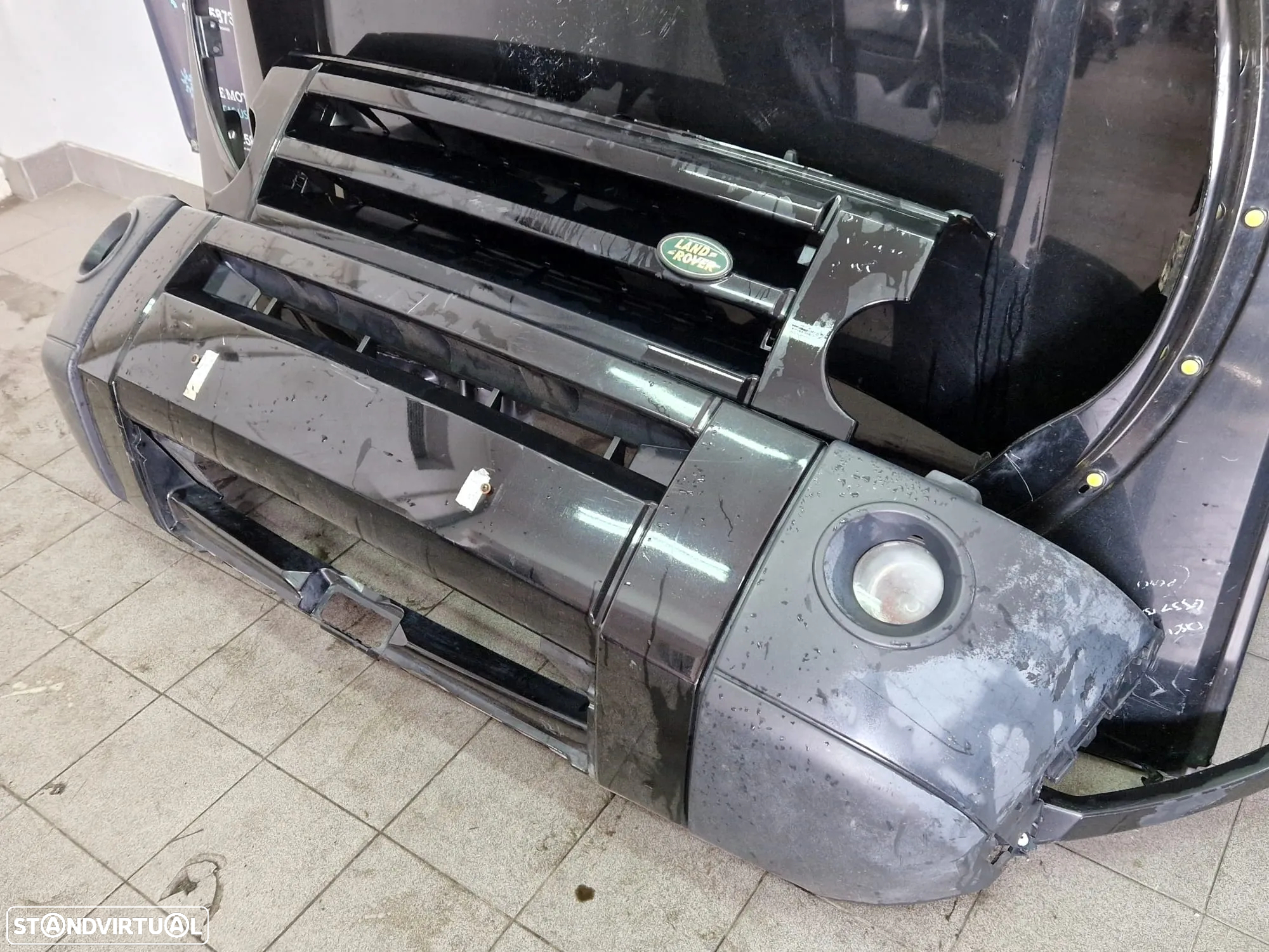 Frente completa usada LAND ROVER DISCOVERY III 3 capot parachoques oticas grelha - 8
