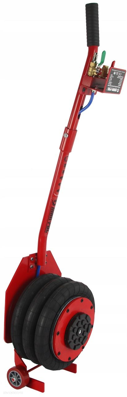 WARSZTATOWY PODNOŚNIK PNEUMATYCZNY BAŁWANEK 3,5T 150-400MM 5-30BAR 3 CZĘŚCI - 11