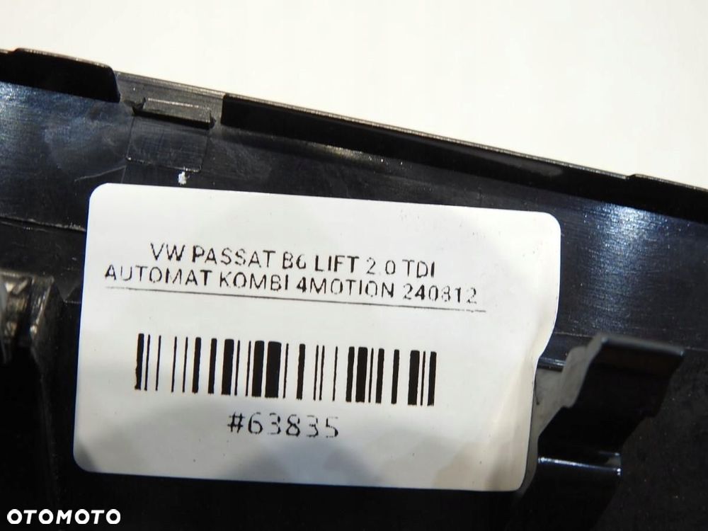 LISTWA OZDOBNA KONSOLI PRAWA VW PASSAT B6 LIFT 3C1857212AD - 4