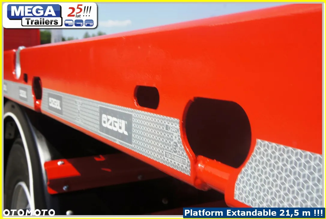 Inny TELEMEGA wysuw 7.50 m, 3 osie, ADR EX3- MEGA Trailers!! - 39