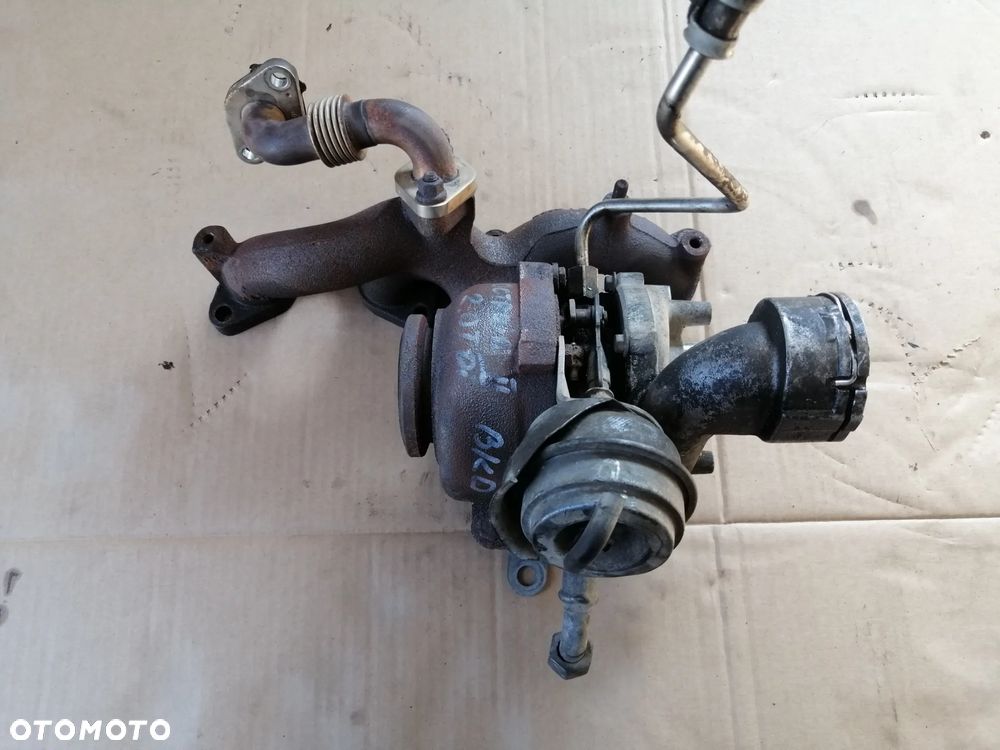 Skoda Octavia II 2.0 TDi turbosprężarka GT1749VA 03G253010J - 13